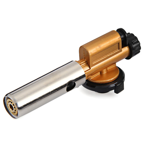Copper Flame Butane Gas Burner Torch Lighter