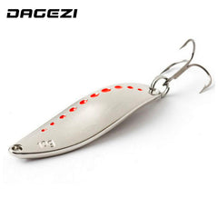DAGEZI Metal Spinner Spoon Fishing Lure 10/15/20G