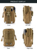 Durable Tactical Molle Oxford Waist Bag for Adventure