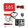 Outdoor Emergency Tool Set Multi-function SOS Tool Box Travel Kit