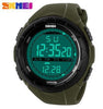 Men's LED Digital Sports Watch 50M Dive Swim Dress Watches Outdoor Wristwatches