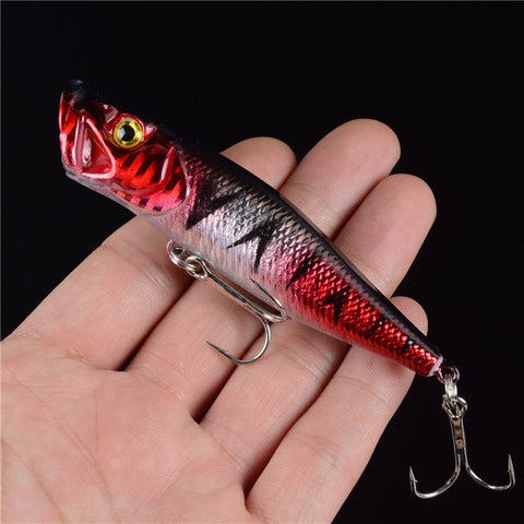 Big Popper Fishing Lures 3d Eyes Bait Crankbait Wobbler