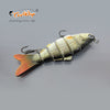 Fish Floats Tubes For Fishing Sale Fishing Wobbler Lifelike Fishing Lure 6 Segment Swimbait Crankbait Hard Bait Slow 10cm 18g Isca Artificial Lures Fishing Tackle