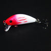 5cm 3.5g Swim Fish Fishing Lure Artificial Hard Crank Bait topwater Wobbler Mini Fishing Crankbait Lure