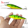 1PCS Super Quality 5 Colors 11cm 10.5g Hard Bait Minnow Fishing lures Bass Fresh Salt water 4#hook