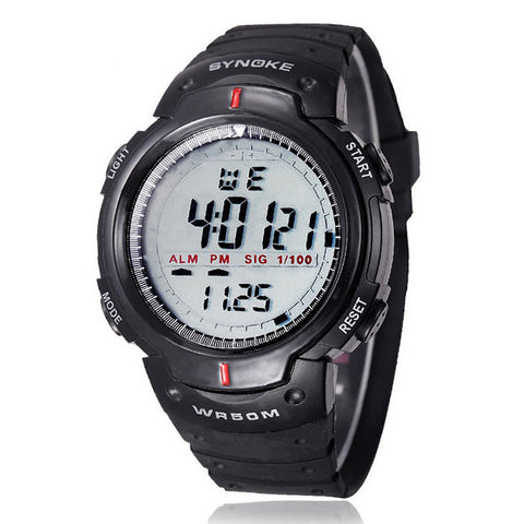 Men's Sports Top Brand Luxury Dive Digital LED Military Watch